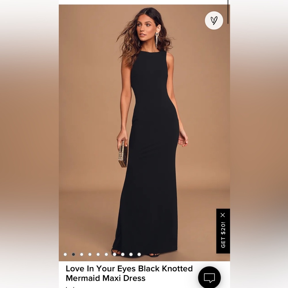 Lulus Black Maxi Dress